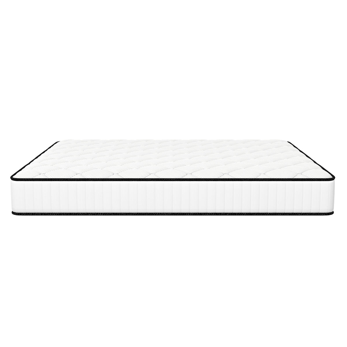 Comforpedic Mattress 5 Zone Medium Support Foam Bonnell Spring 21CM - Queen - White Black