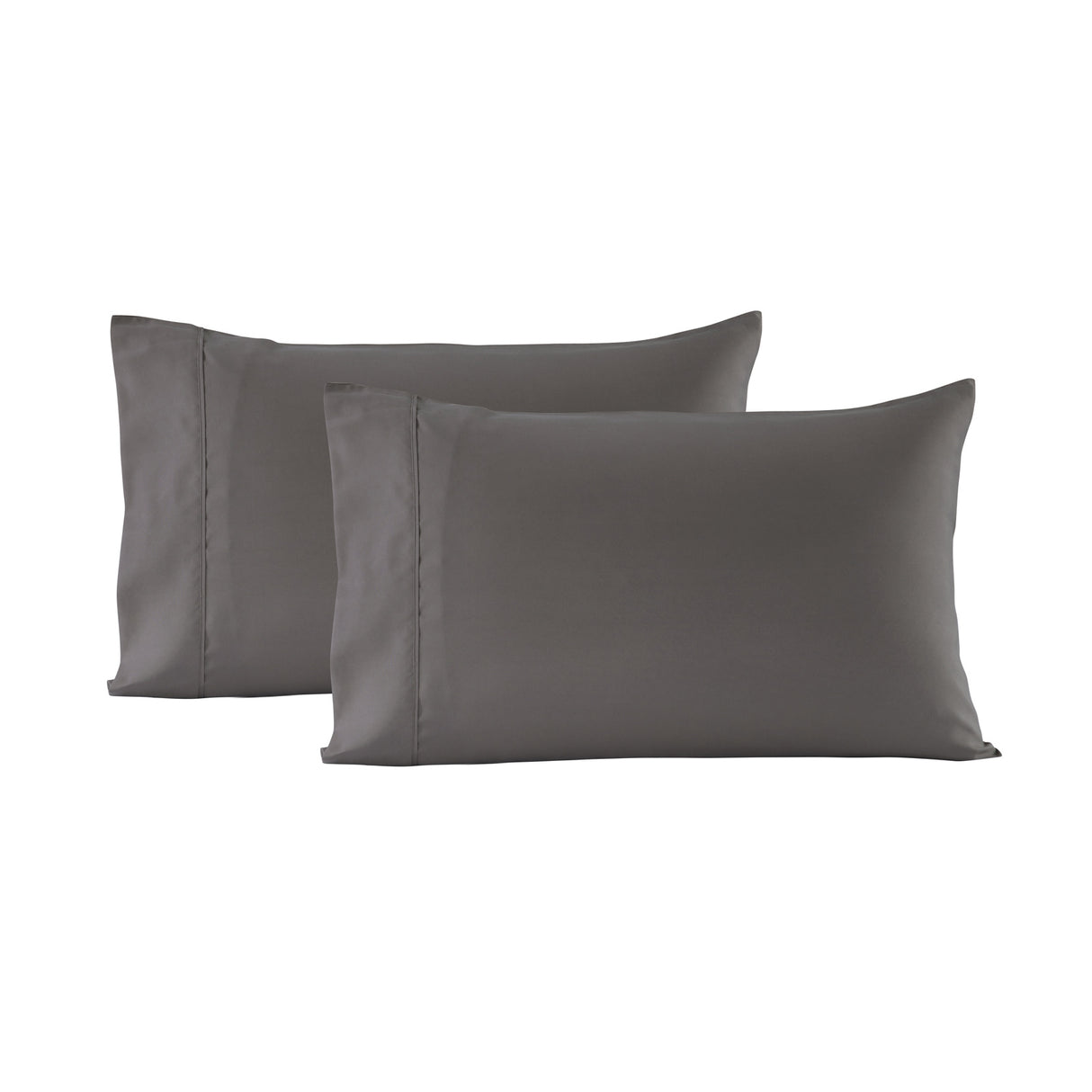 Royal Comfort 1200 Thread Count Sheet Set 4 Piece Ultra Soft Satin Weave Finish - Double - Charcoal