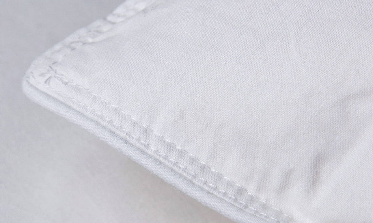 Duck Feather & Down Quilt 500GSM + Duck Feather and Down Pillows 2 Pack Combo - Super King - White