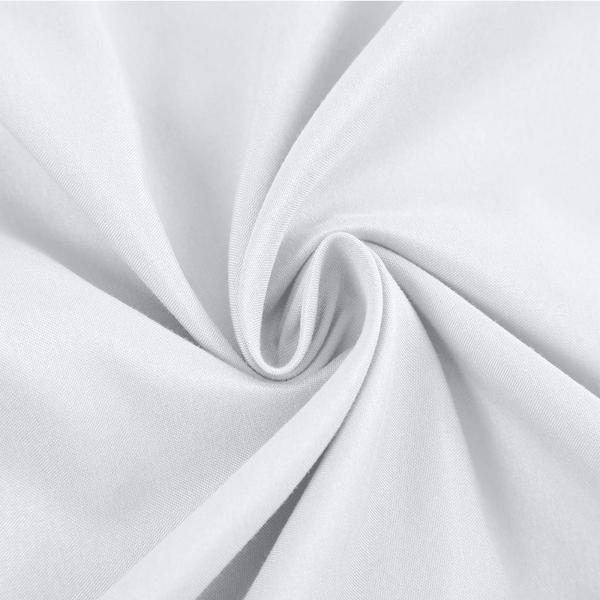 Royal Comfort 350GSM Bamboo Quilt 2000TC Sheet Set And 2 Pack Duck Pillows Set - Double - White