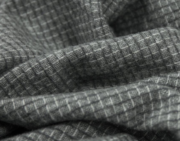 Chiswick Premium Cashmere-Merino Throw - Elegant Slate Grey