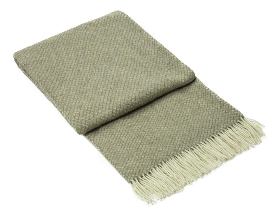 Chiswick Elegant Throw - Cashmere & Merino Wool Blend - Soft Beige