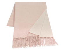 Chiswick Luxe Cashmere-Merino Blend Scarf - Elegant Blush Hue