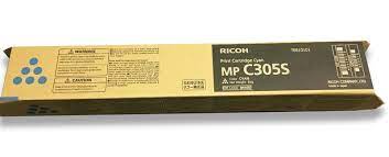RICOH MPC305SPF 841607/841611 Cyan Toner Cartridge - 4000 Pages