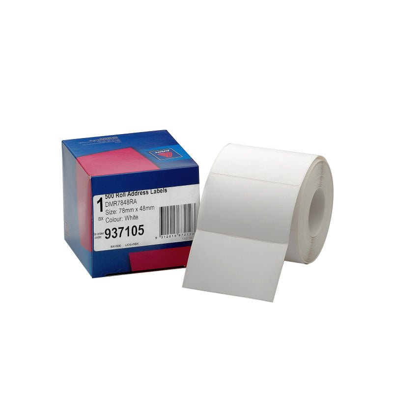 AVERY Address Labels 78x48mm Roll of 500