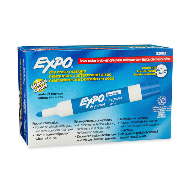 EXPO White Board Marker Blt Blue Box of 12