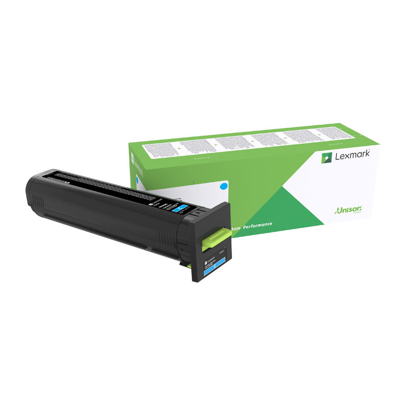 LEXMARK XHY Cyan Toner Cartridge - 72K6XC0