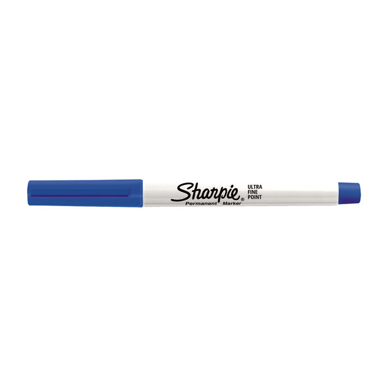 SHARPIE Ultra Fine Point Permanent Marker Blu Box of 12