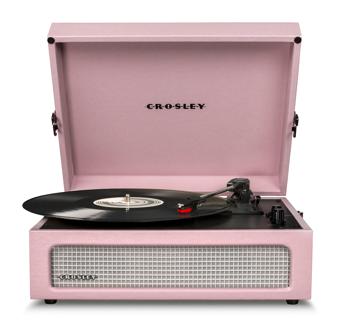 CROSLEY Crosley Voyager Amethyst - Bluetooth Portable Turntable & Record Storage Crate