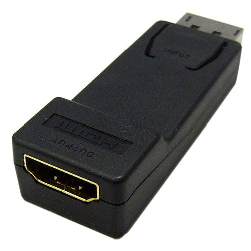 8WARE Display Port to HDMI Male-Female Converter