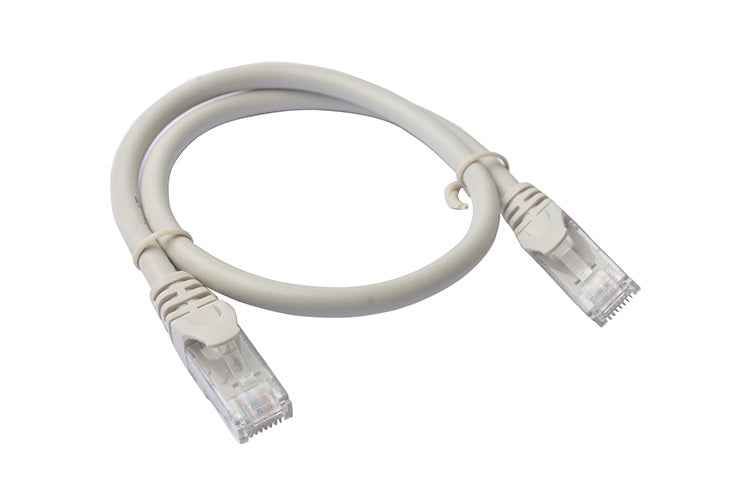8WARE Cat6a UTP Ethernet Cable 25cm Snagless White