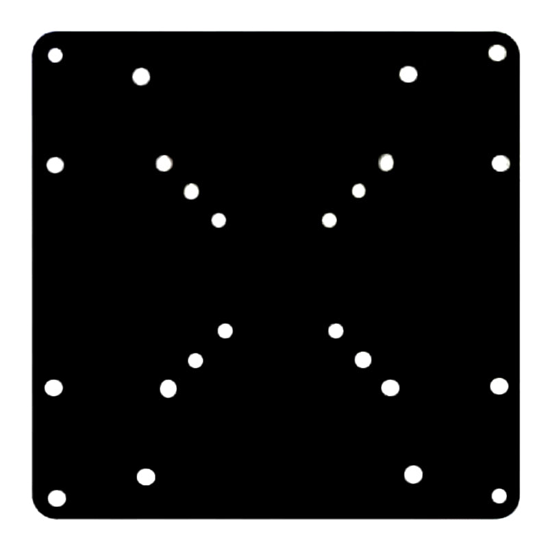 Brateck Universal VESA Extension Plate for 23-42 TVs - Supports VESA 200x200 & 200x100, Max Load 30kg