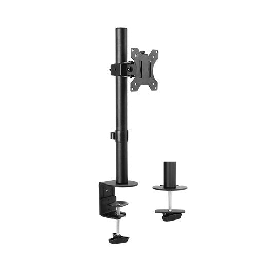 Brateck Single Screen Monitor Stand Economical Articulating Steel Monitor Arm Fit Most 13-32 LCD monitors, Up to 8kg per screen