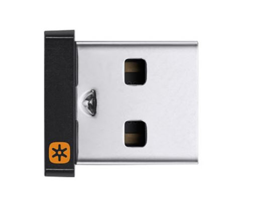 Logitech Unifying USB Receiver for Wireless Keyboards and Mice - Connect Up to 6 Devices, Compact Design, 10m Range