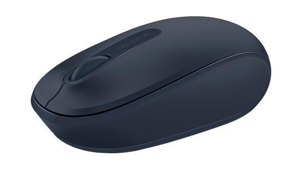 Microsoft Wireless Mobile Mouse 1850 - Portable Wool Blue Design with USB Mini Transceiver