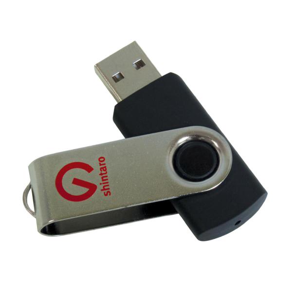 Shintaro 32GB Rotating Pocket Disk USB3.2 Gen 1 - Backwards compatible with USB 2.0 & USB 3.0/3.2