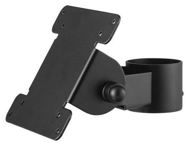 Atdec Short POS Display Mount Head for 45mm Poles - Includes Fixing Ring and Tilt Hardware