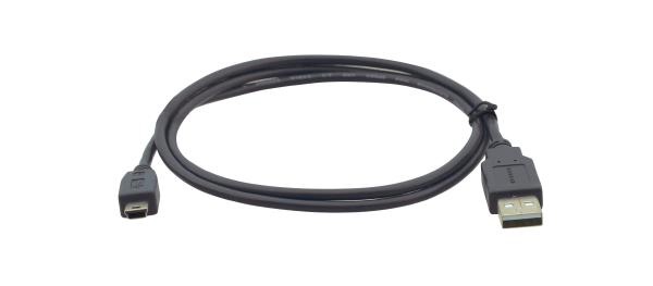 Kramer USB 2.0 AM to MIni-B 5-pin M Cable 3ft Standard Cable Assemblies