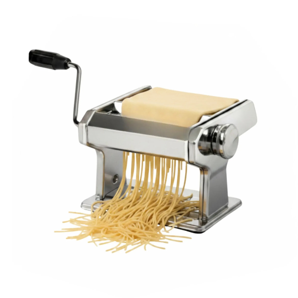 CARLA HOME Pasta Maker Machine - Hand Crank Noodle Maker - Grey - Kitchen Appliances Pasta Makers