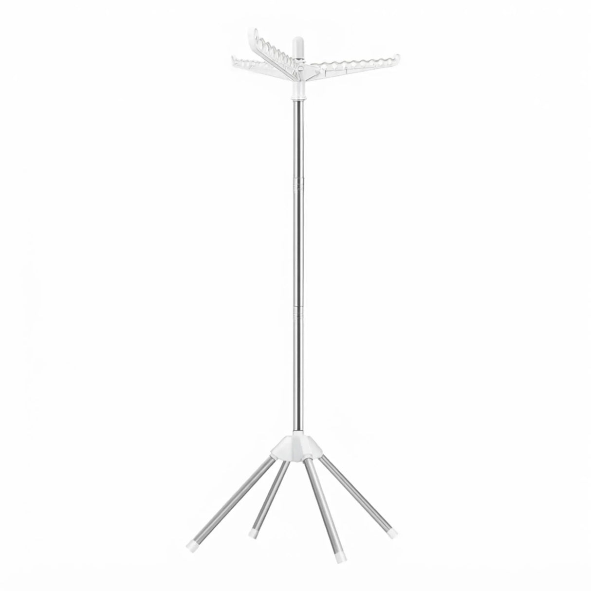 CARLA HOME Folding Clothes Drying Rack, 3 Rotatable Arms, Stainless Steel