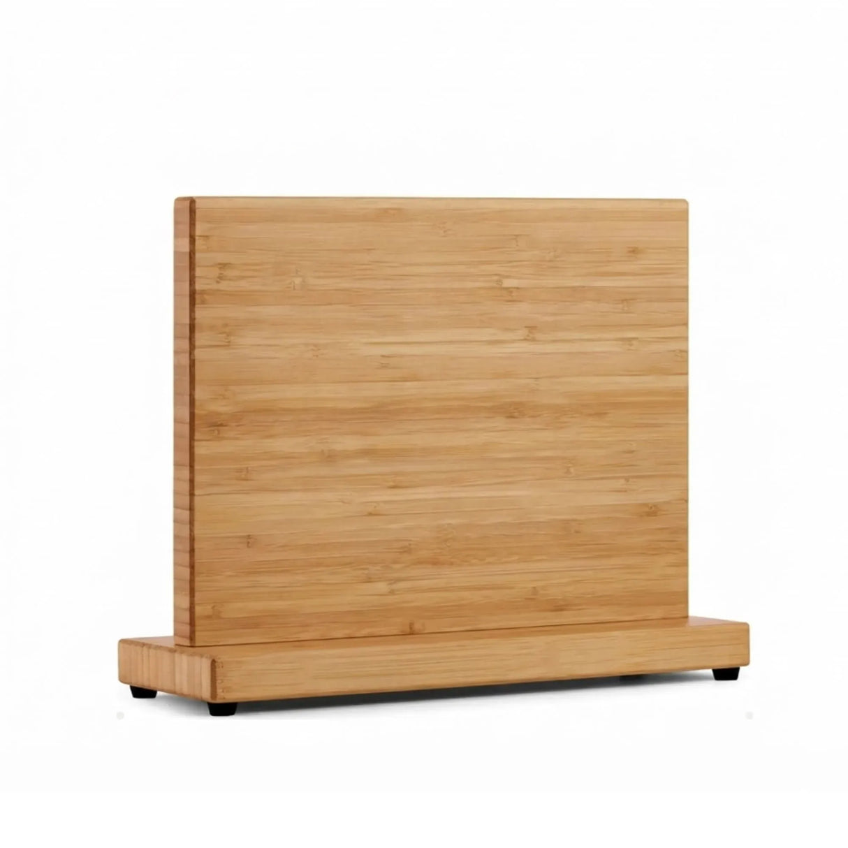 CARLA HOME Magnetic Knife Block, Bamboo Double Sided Holder up to 30cm Knives Kitchen
