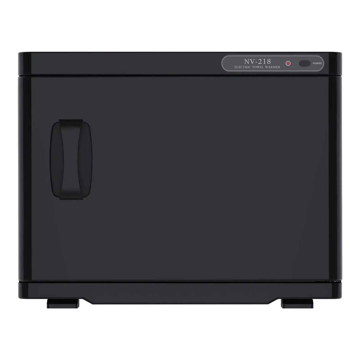 23L Black Hot Towel Warmer UV Sterilizer Disinfection Cabinet for Salon and Spa