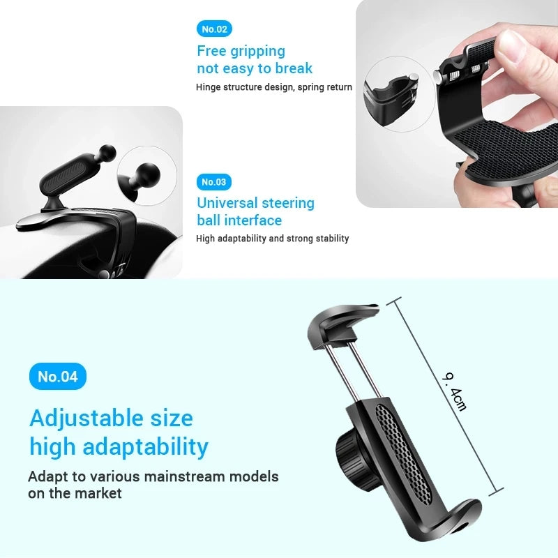 Ford Car Phone Holder for Focus Fiesta Mustang