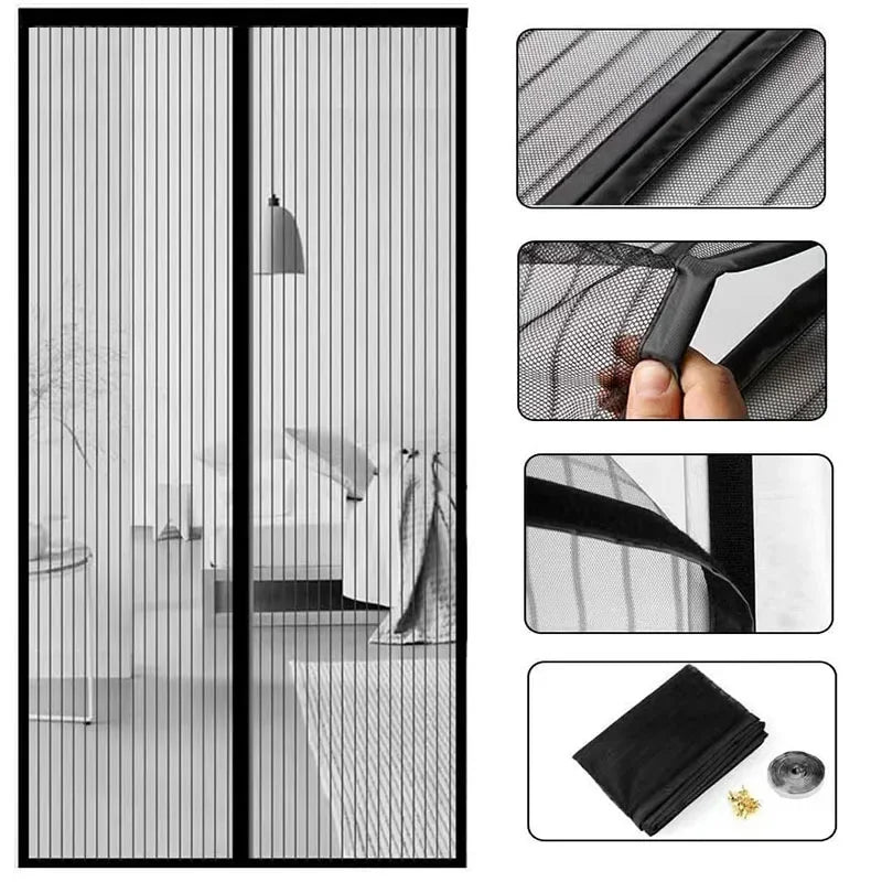 Magnetic Mosquito Net Door Screen 100x210cm
