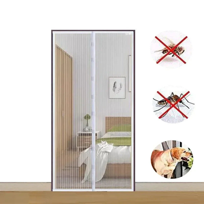 Magnetic Mosquito Net Door Screen 110x210cm