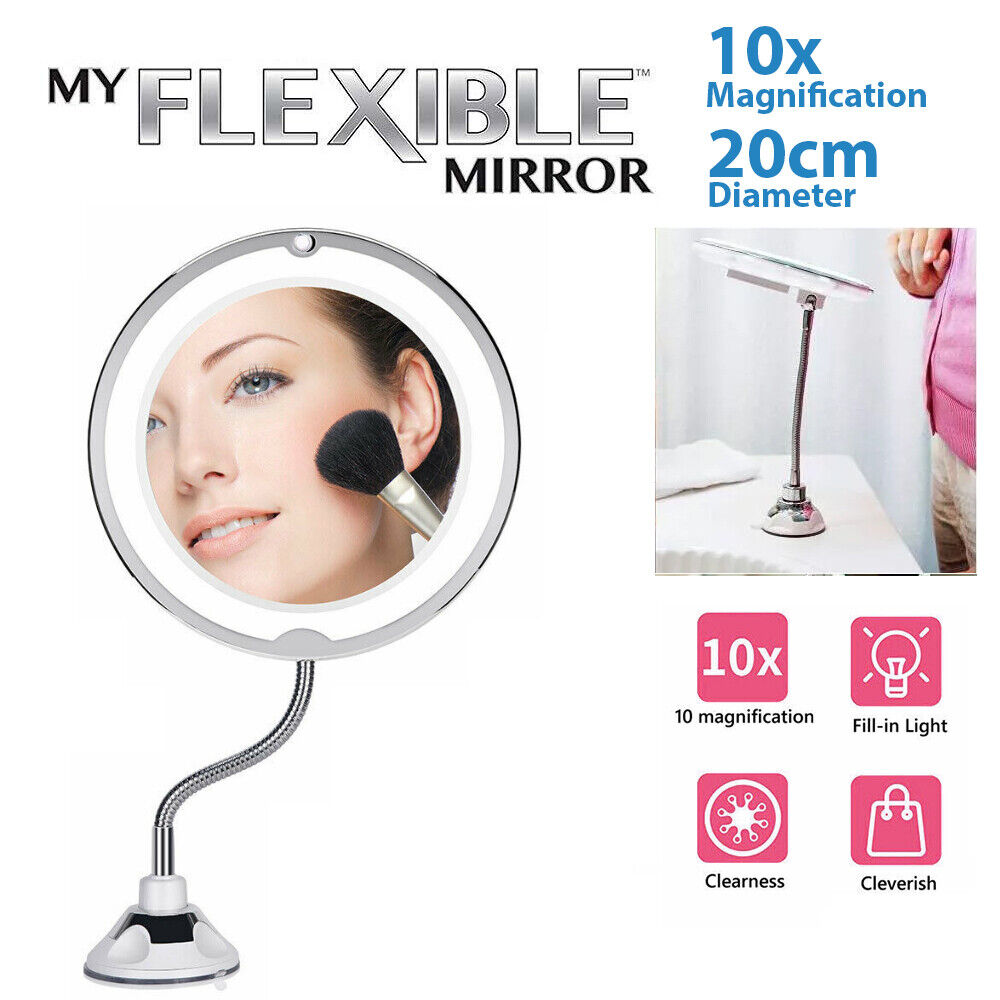 10X LED Magnifying Makeup Mirror 360? Rotation