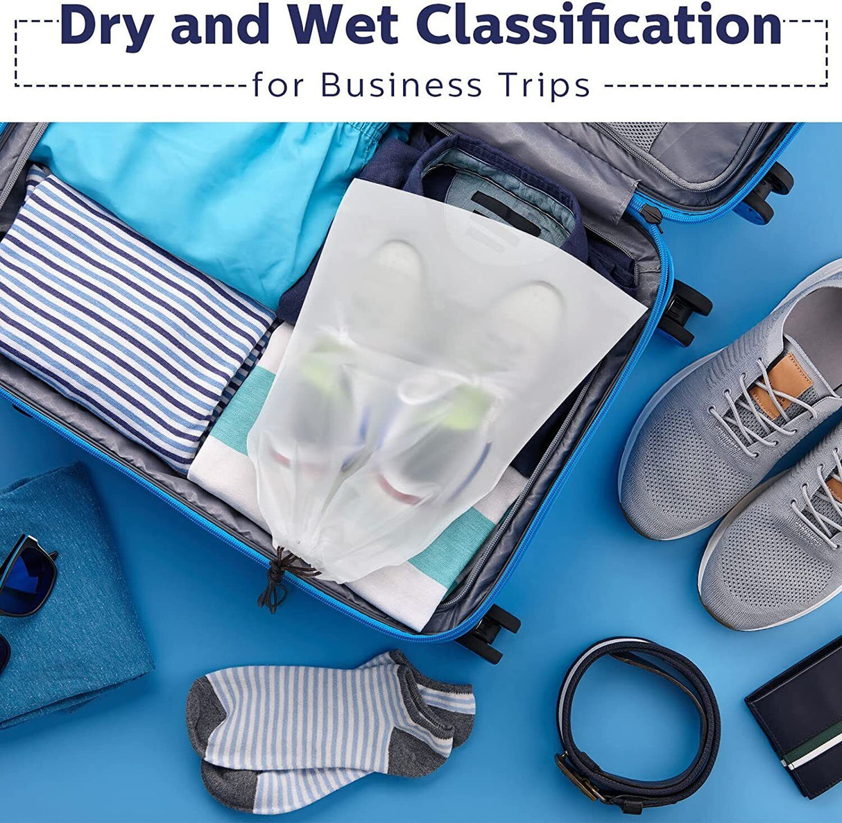 10PCS Travel Shoe Bags Portable Storage Pouch Drawstring Dust Organizer