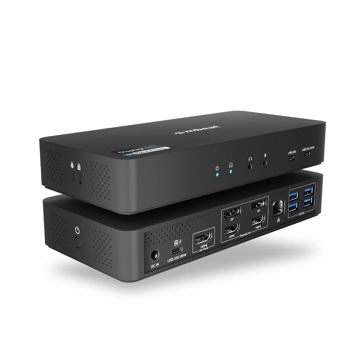 mbeat USB-C Triple 4K Display Docking Station (DisplayLink® + HDMI-ALT)