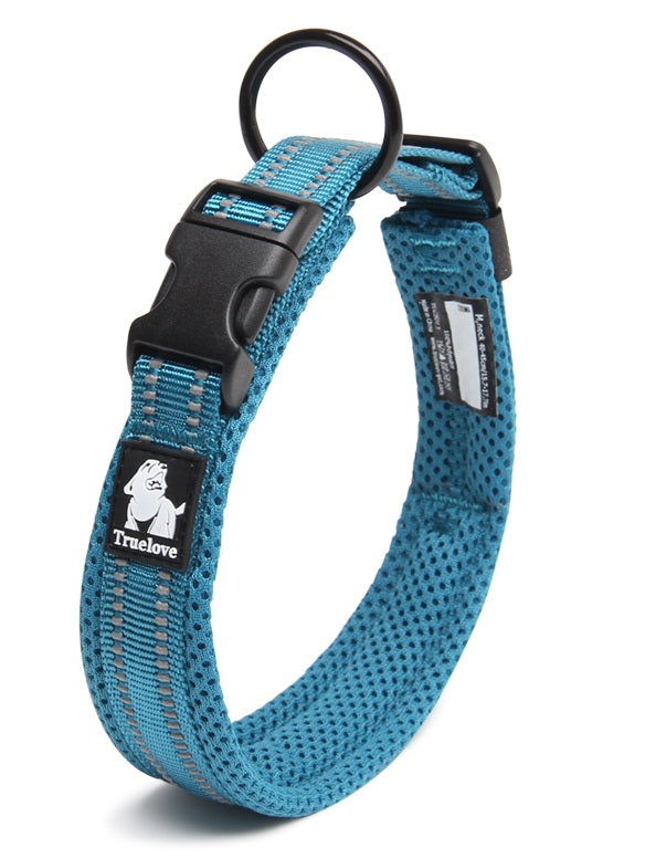 Heavy Duty Reflective Collar Blue 2XL