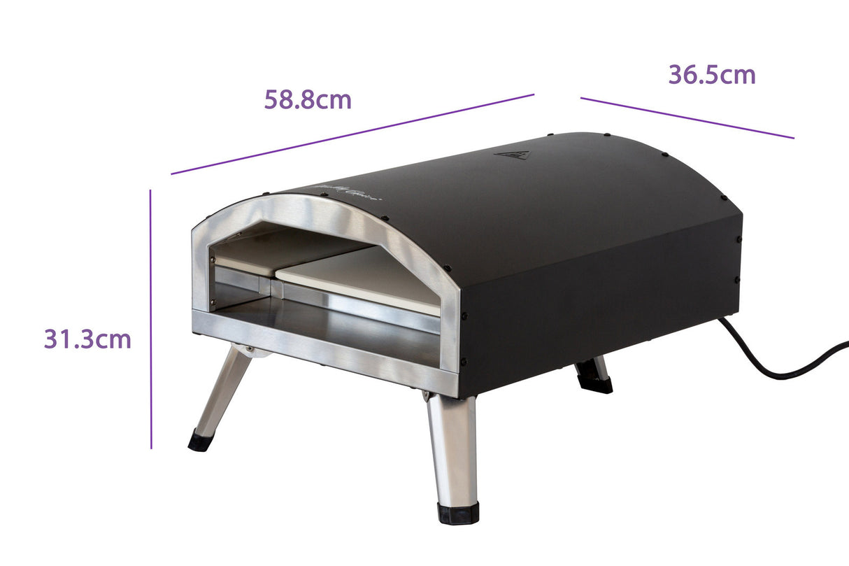 Compact and Portable 12 Outdoor Electric Pizza Oven