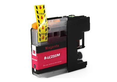 Compatible Premium Ink Cartridges LC231M Magenta Cartridge - for use in Brother Printers
