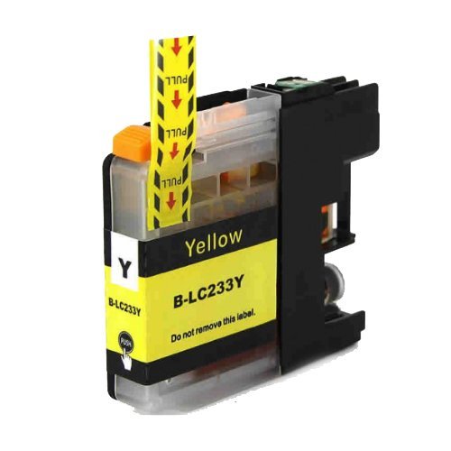 Compatible Premium Ink Cartridges LC233Y Yellow Cartridge - for use in Brother Printers