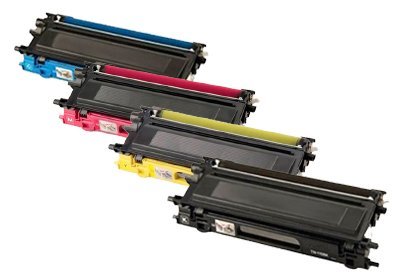 Compatible Premium TN240 Toner Set of 4 Toners - Save $$$ - for use in Brother Printers