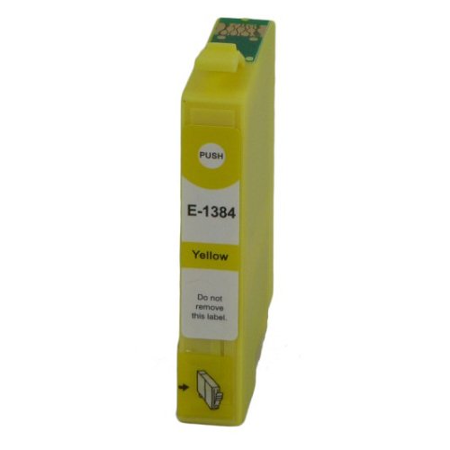 Compatible Premium Ink Cartridges 138 High Capacity Yellow Ink Cartridge - for use in Epson Printers
