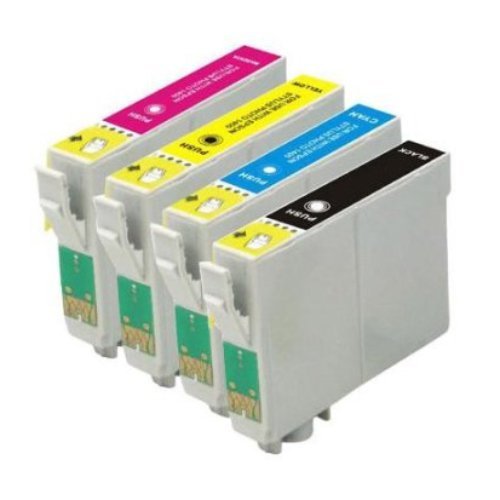 Compatible Premium Ink Cartridges 200XL Cartridge Set of 4 (Bk/C/M/Y) - for use in Epson Printers