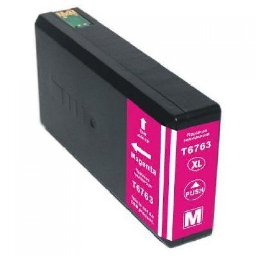 Compatible Premium Ink Cartridges 676XL Magenta Ink Cartridge - for use in Epson Printers