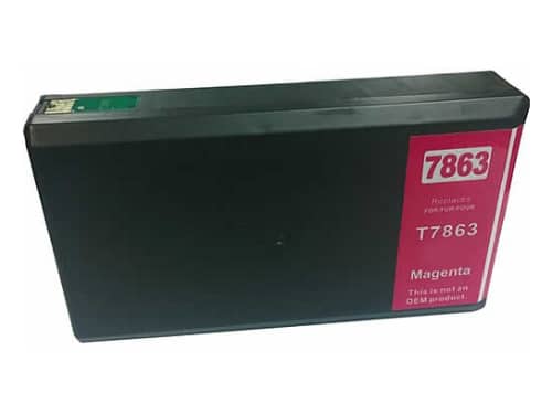 Compatible Premium Ink Cartridges T7863 Standard Magenta Inkjet Cartridge - for use in Epson Printers