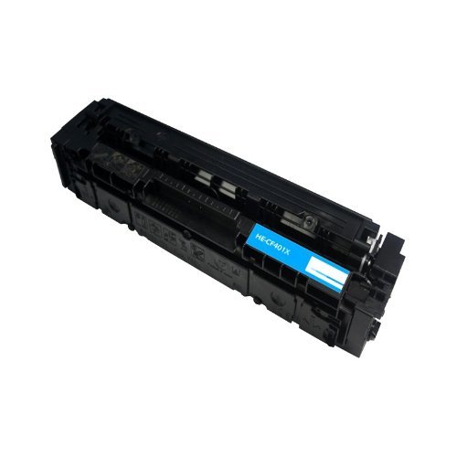 Compatible Premium Toner Cartridges 201X High Yield Cyan Toner (CF401X) - for use in HP Printers