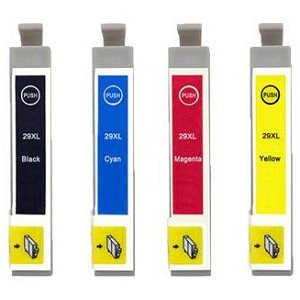 Compatible Premium Ink Cartridges T029XL B/C/M/Y Inkjet Cartridge Value Pack - for use in Epson Printers