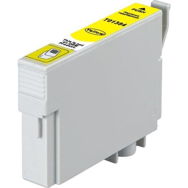 Compatible Premium Ink Cartridges T1384 Yellow Inkjet Cartridge - for use in Epson Printers