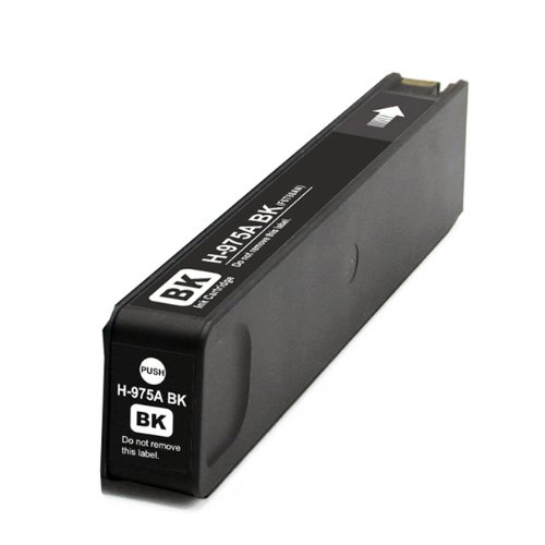 Compatible Premium Ink Cartridges 975ALBK High Yield Black Remanufacturer Inkjet Cartridge - for use in HP Printers