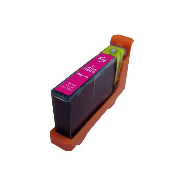 Compatible Premium Ink Cartridges 100XLM High Yield Magenta Inkjet Cartridge - for use in Lexmark Printers
