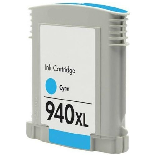Compatible Remanufactured HP #940 XL Cyan Ink Cart 30ml
