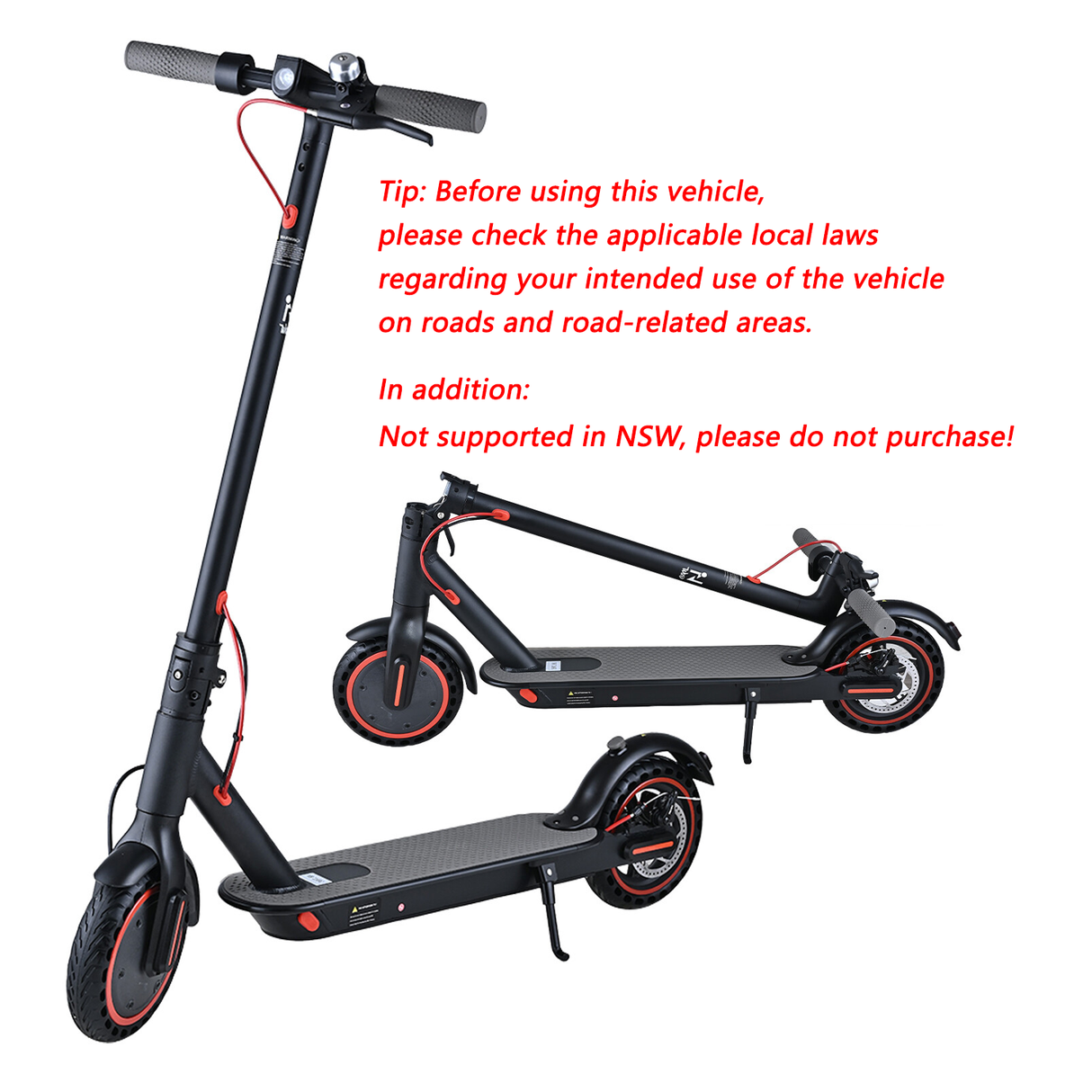 Electric Scooter 350W 10/20/35KM/H Portable Off Road Scooter Foldable Bike
