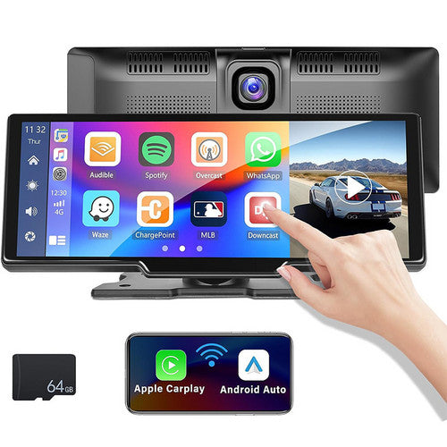 10.26 4K Car Camera Carplay Android Car GPS Navigation Dashboard Video Recorder