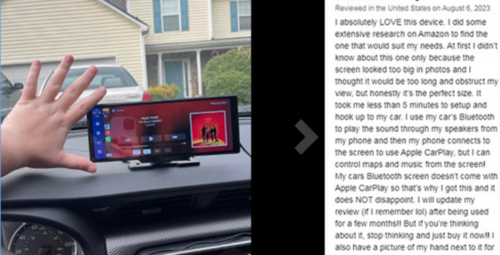 10.26 4K Car Camera Carplay Android Car GPS Navigation Dashboard Video Recorder